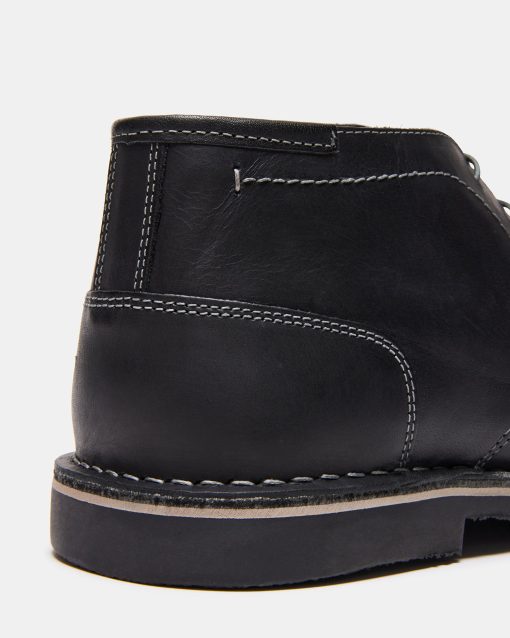 HARKEN WIDE BLACK LEATHER - Image 3
